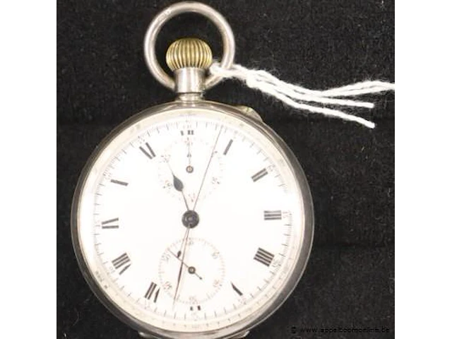 Zilveren zakhorloge - afbeelding 2 van  4