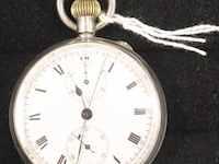Zilveren zakhorloge - afbeelding 2 van  4
