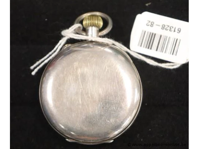 Zilveren zakhorloge - afbeelding 3 van  4