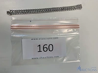 Zilverkleurige armband