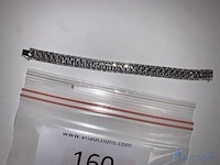 Zilverkleurige armband - afbeelding 2 van  6