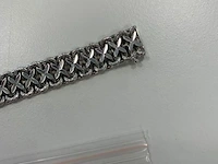 Zilverkleurige armband - afbeelding 4 van  6