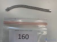 Zilverkleurige armband - afbeelding 5 van  6