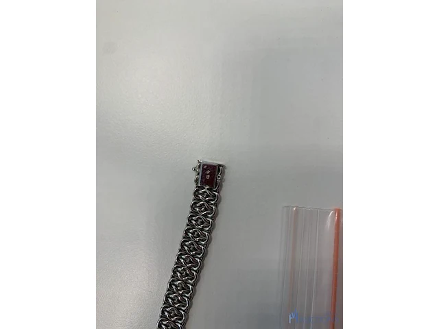 Zilverkleurige armband - afbeelding 6 van  6