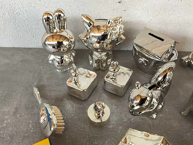 Zilverstad mix kavel diverse verzilverde accessoires - afbeelding 2 van  8