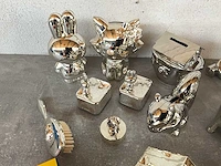 Zilverstad mix kavel diverse verzilverde accessoires - afbeelding 2 van  8