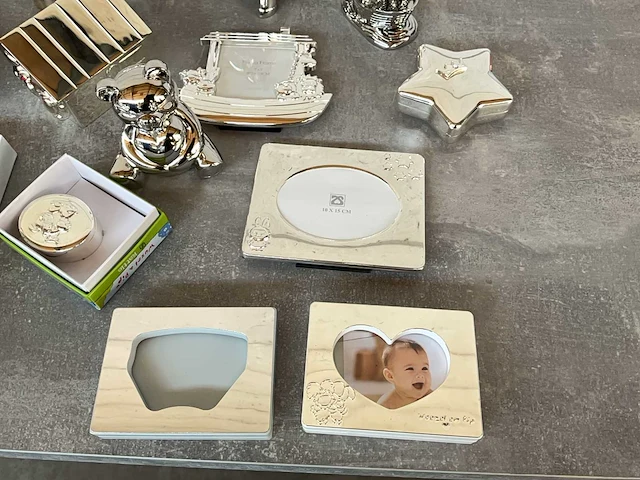 Zilverstad mix kavel diverse verzilverde accessoires - afbeelding 4 van  8