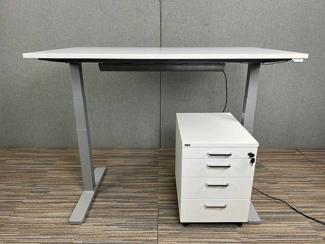 Zit /sta elektrisch bureau kinnarps - afbeelding 6 van  13