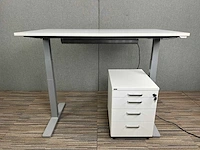 Zit /sta elektrisch bureau kinnarps - afbeelding 6 van  13