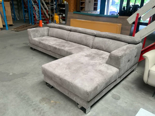Zitbank met longchair - afbeelding 1 van  6