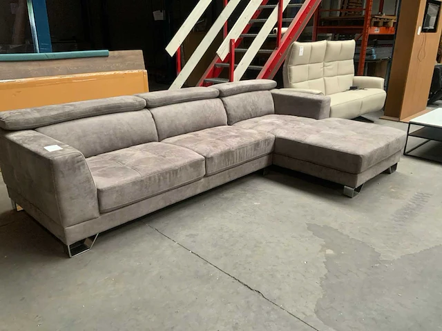Zitbank met longchair - afbeelding 2 van  6