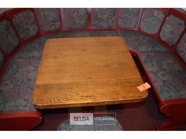 Zithoek tafel en 1 stoel - afbeelding 2 van  3