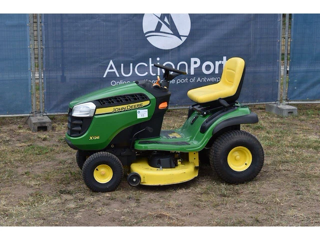 Zitmaaier john deere x126 benzine - afbeelding 1 van  1