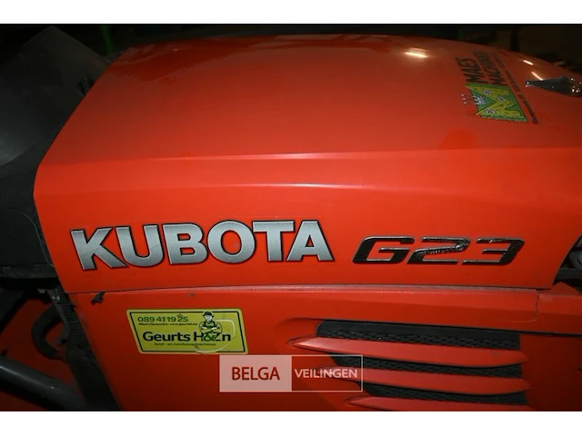 Zitmaaier kubota g23 - afbeelding 9 van  10
