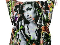 Zitzak - kreisy - xxl - 180 x 130 cm. - wasbaar - gevulde binnenzak - ook voor outdoor - amy - afbeelding 3 van  3