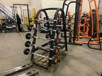Ziva barbells 9x krachtstation - afbeelding 1 van  6