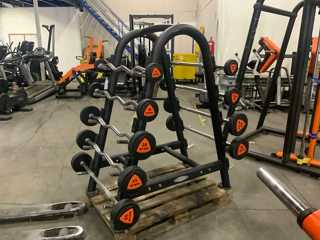 Ziva barbells 9x krachtstation - afbeelding 2 van  6