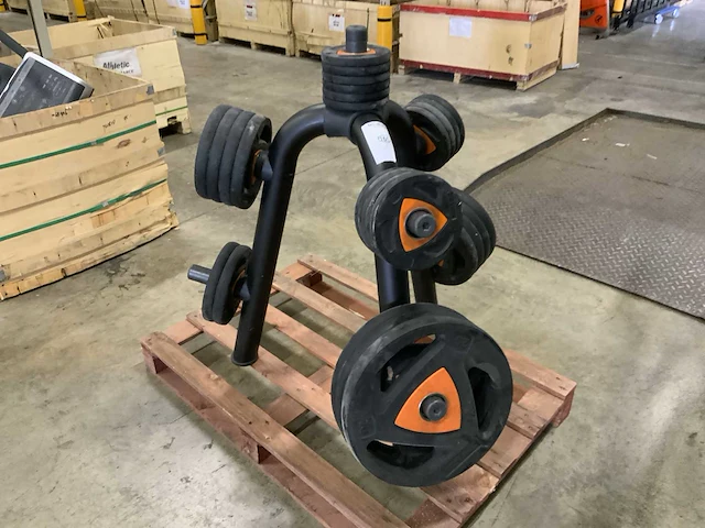 Ziva schijven 50 mm 145kg krachtstation - afbeelding 1 van  7