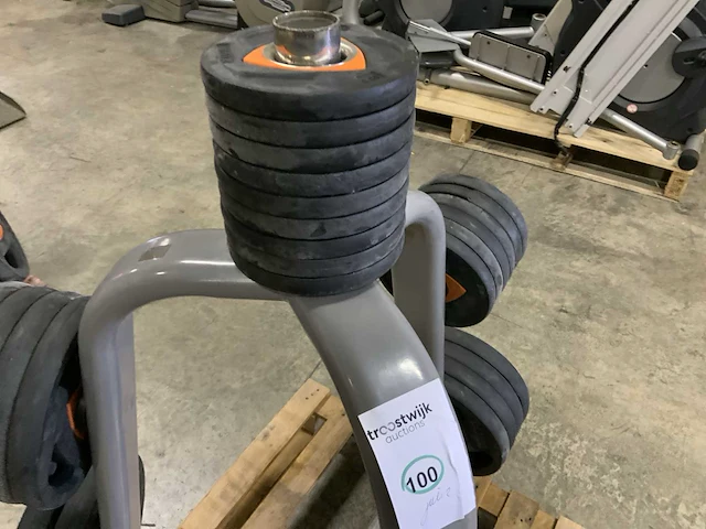 Ziva schijven 50 mm 155kg krachtstation - afbeelding 6 van  7