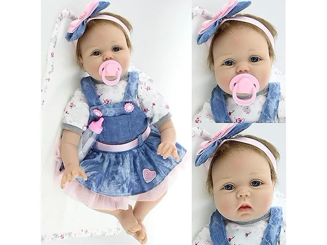 Ziyiui reborn babypop (55 cm) - afbeelding 3 van  3