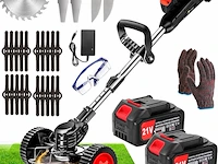 Zjs accu grastrimmer - afbeelding 1 van  4