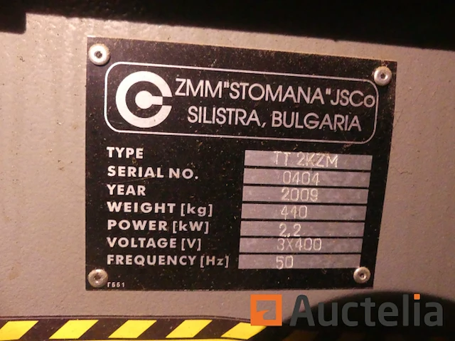 Zmm stomana tt2k2m lijmmachine - afbeelding 5 van  10