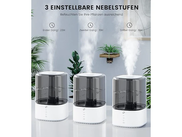 Zoesure smart 4l luchtbevochtiger - afbeelding 2 van  3