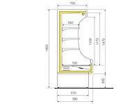 Zoin artic180 wandkoelmeubel - afbeelding 3 van  11