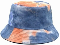 Zomers/festival hoedje- unisex- blue bucket hat blue - afbeelding 1 van  1