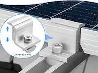 Zonnepaneelhouder set voor trapeziumplaten - afbeelding 3 van  6
