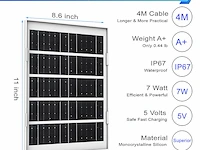 Zonnepaneelkit voor ringcamera's - afbeelding 5 van  6