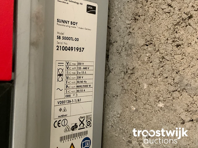 Zonnepaneleninstallatie met groenestroomcertificaat - afbeelding 6 van  7