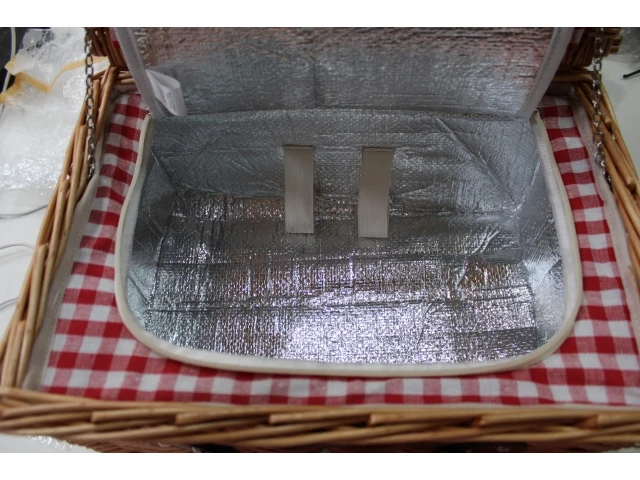 Zormy rieten picknickmand - afbeelding 4 van  4