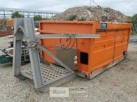 Zoutbak met containersysteem
