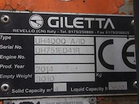 Zoutstrooier giletta uh4000 a/d, snr uh751ed41r, bj 2014, geen bediening, beschadigd - afbeelding 7 van  8