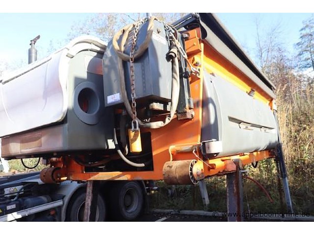 Zoutstrooiunit gilleta uk3000 a/w, sernienummer uk795mj11r, bj 2011, cap 4m3/2270lt - afbeelding 2 van  6