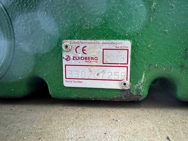 Zuidberg - frontpto for john deere - 2013 - afbeelding 3 van  3