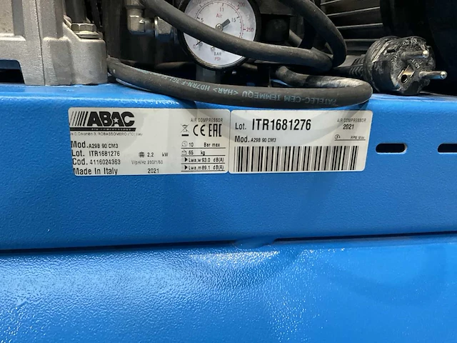 Zuigercompressor abac - afbeelding 17 van  19