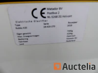 Zuignap geglazuurd op elektrische roltafel matardor robby 420 xl - afbeelding 9 van  24