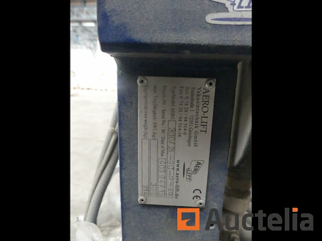 Zuignap hijsen aero lift 300/2l-90-p-nb - afbeelding 2 van  10