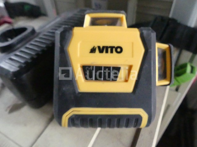 Zuignap op batterij + laserniveau - afbeelding 4 van  7