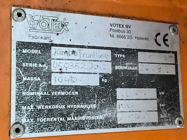 Zuigwagen aanhanger vandaele jumbo max compleet met maaier vandaele votex - afbeelding 22 van  32