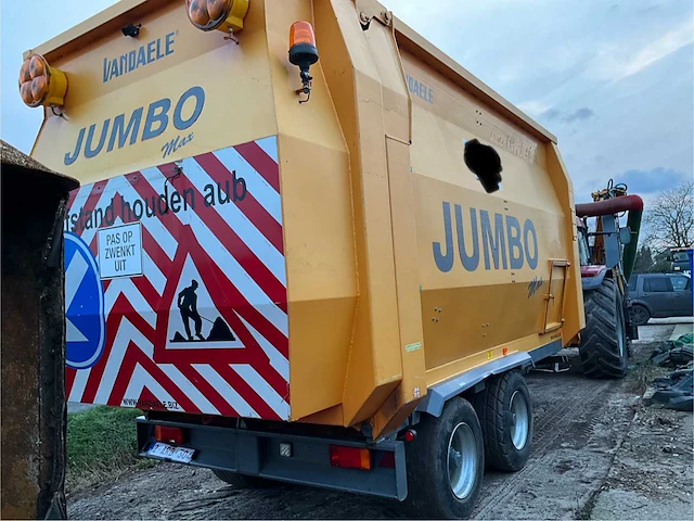 Zuigwagen aanhanger vandaele jumbo max kipper - afbeelding 1 van  17