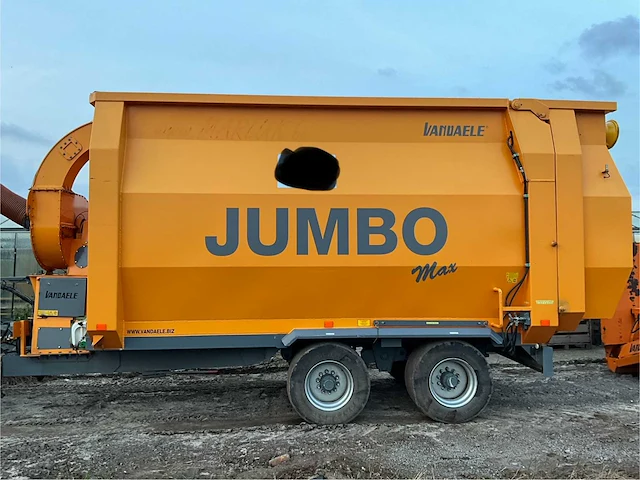 Zuigwagen aanhanger vandaele jumbo max kipper - afbeelding 10 van  17