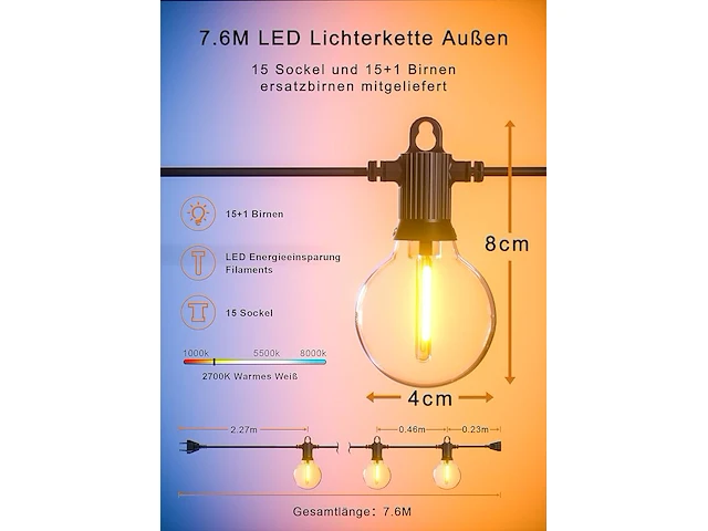 Zuske lichtsnoer - afbeelding 3 van  4