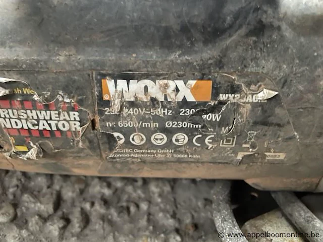 Zw haakse slijptol worx wx23ag - afbeelding 2 van  2