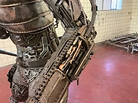 Zwaar decoratief metalen beeld "predator" - afbeelding 7 van  9