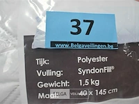 Zwangerschapskussen / zijslaapkussen ø 40 cm x 145 cm - afbeelding 2 van  3