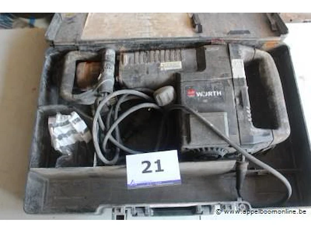 Zware elektrische klopboorhamer wurth, mh 10-se - afbeelding 1 van  2