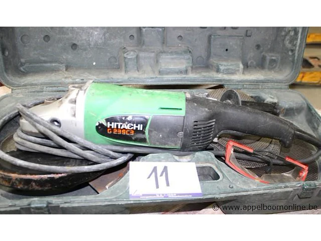 Zware haakse slijptol hitachi g23sc3 - afbeelding 1 van  1